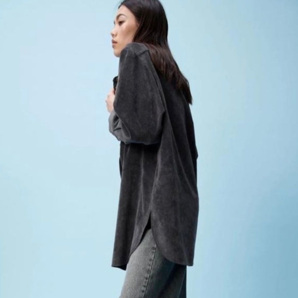 Zara Textured Weave Oversized Shacket Size Small  NWOT - Picture 8 of 16
